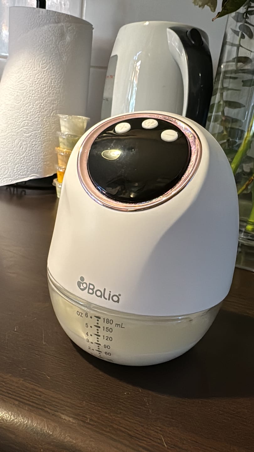 Customer photo review of Extractor de leche inalámbrico