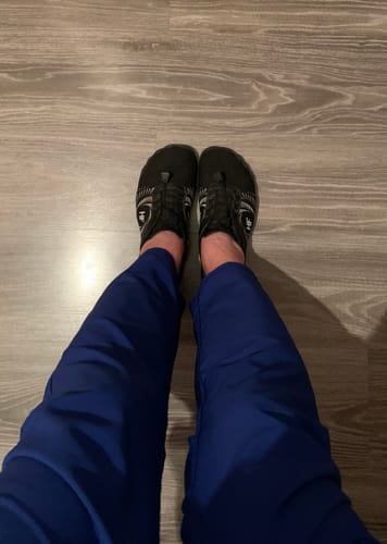 Customer photo review of HF Active - Active Lifestyle & Pain Relief Barefoot Shoes (BOGO)
