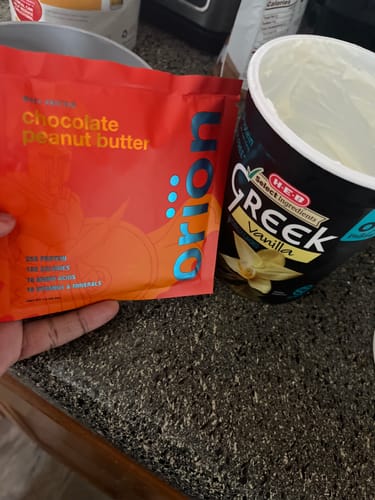 Customer photo review of 9 Loaded Protein Samples + Shaker Bottle