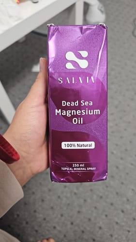 Customer photo review of Salviv Dead Sea Magnesium Oil