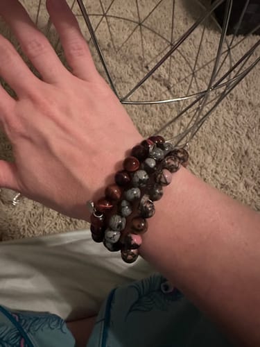 Customer photo review of Libra Vulnerability Bracelet Pack