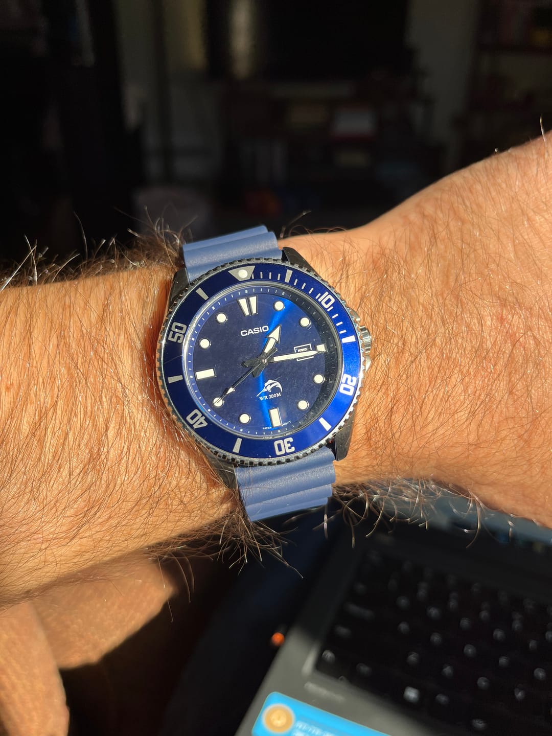 Customer photo review of Sport Rubber - Blue