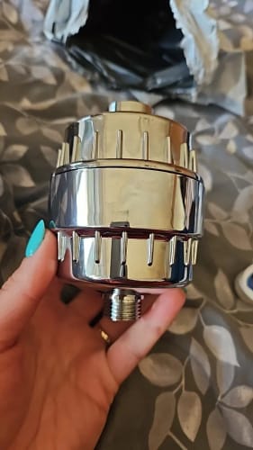 Customer photo review of Tubo™ Shower filter