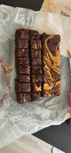 Customer photo review of *PREORDERS* LACTATION Fix & Fogg Peanut Butter and Jam Brownies