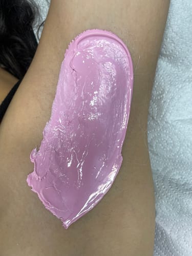 Customer photo review of Plumeria Hard Wax 1kg