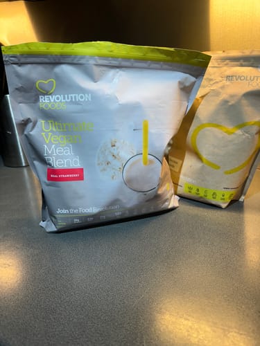 Customer photo review of Ultimate Vegan Meal Replacement