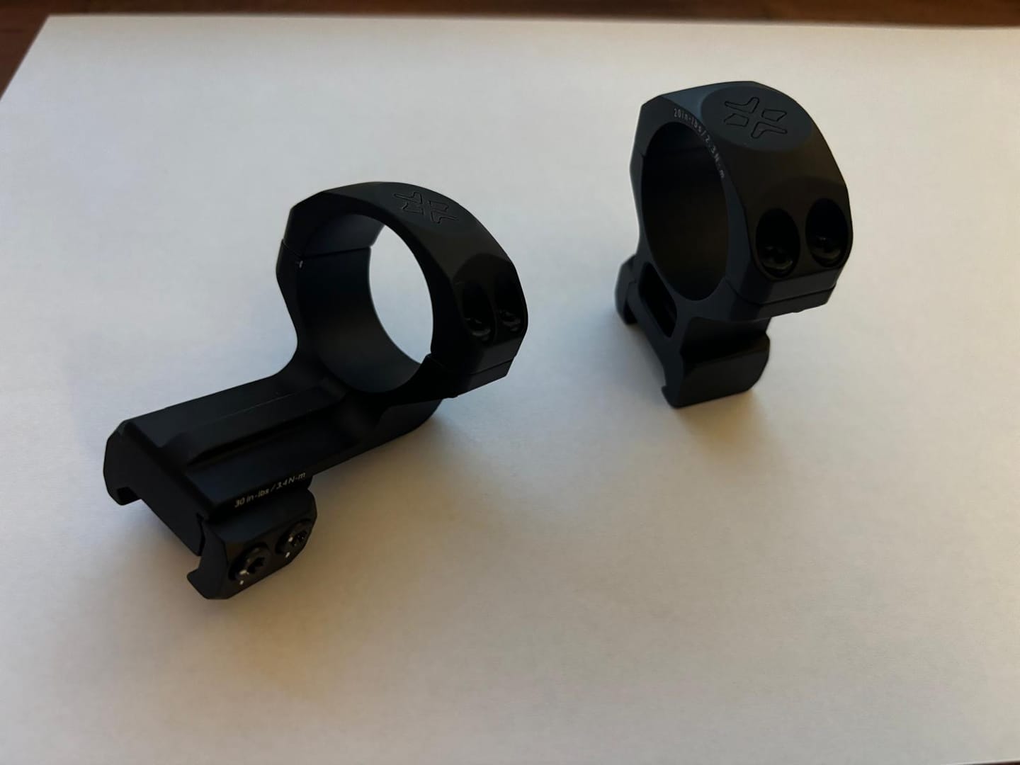 Customer photo review of Vector Optics Cantilever Montageringe 30mm (h=32mm)