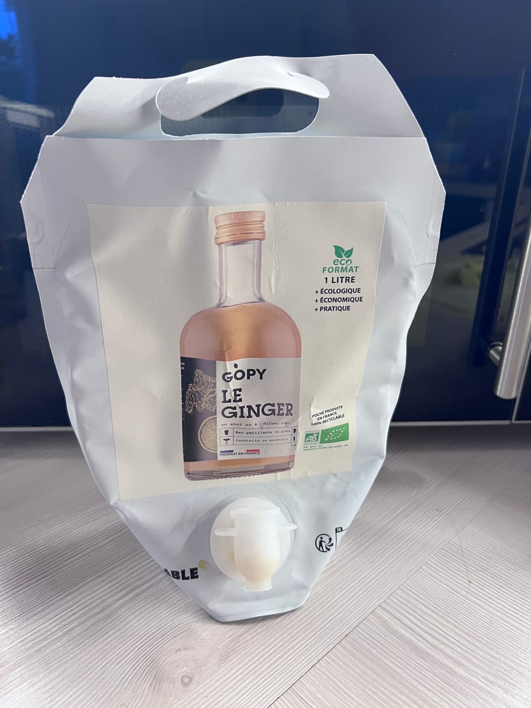 Customer photo review of Le Ginger Classique Pouche 1litre