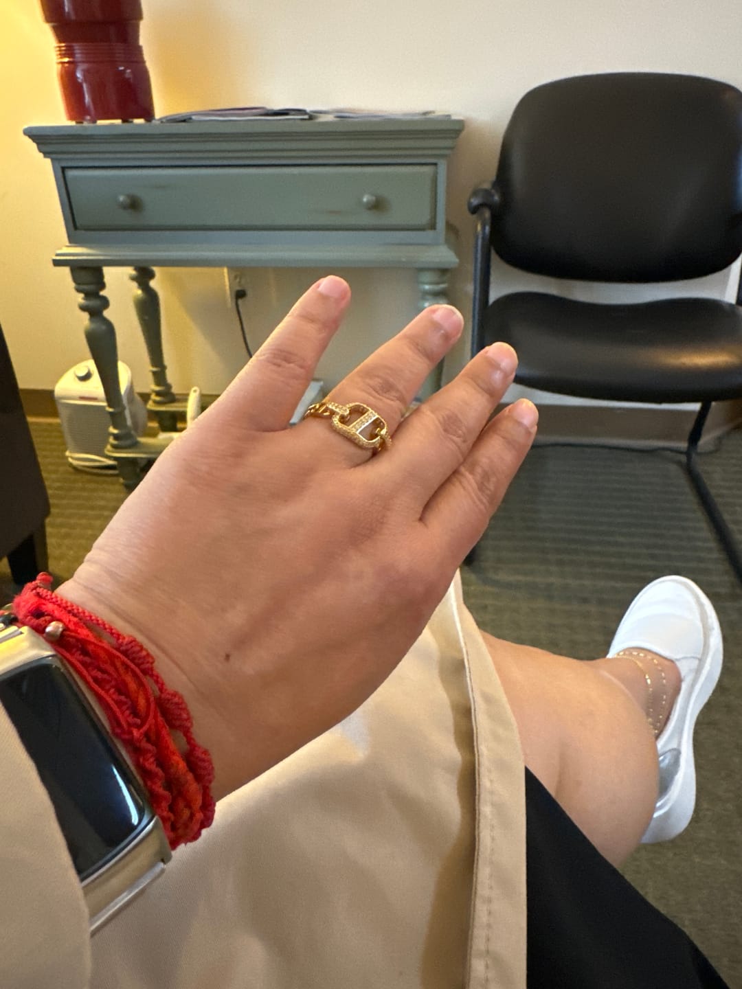 Customer photo review of Monogram Ring