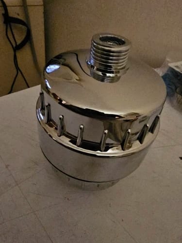 Customer photo review of Tubo™ Shower filter