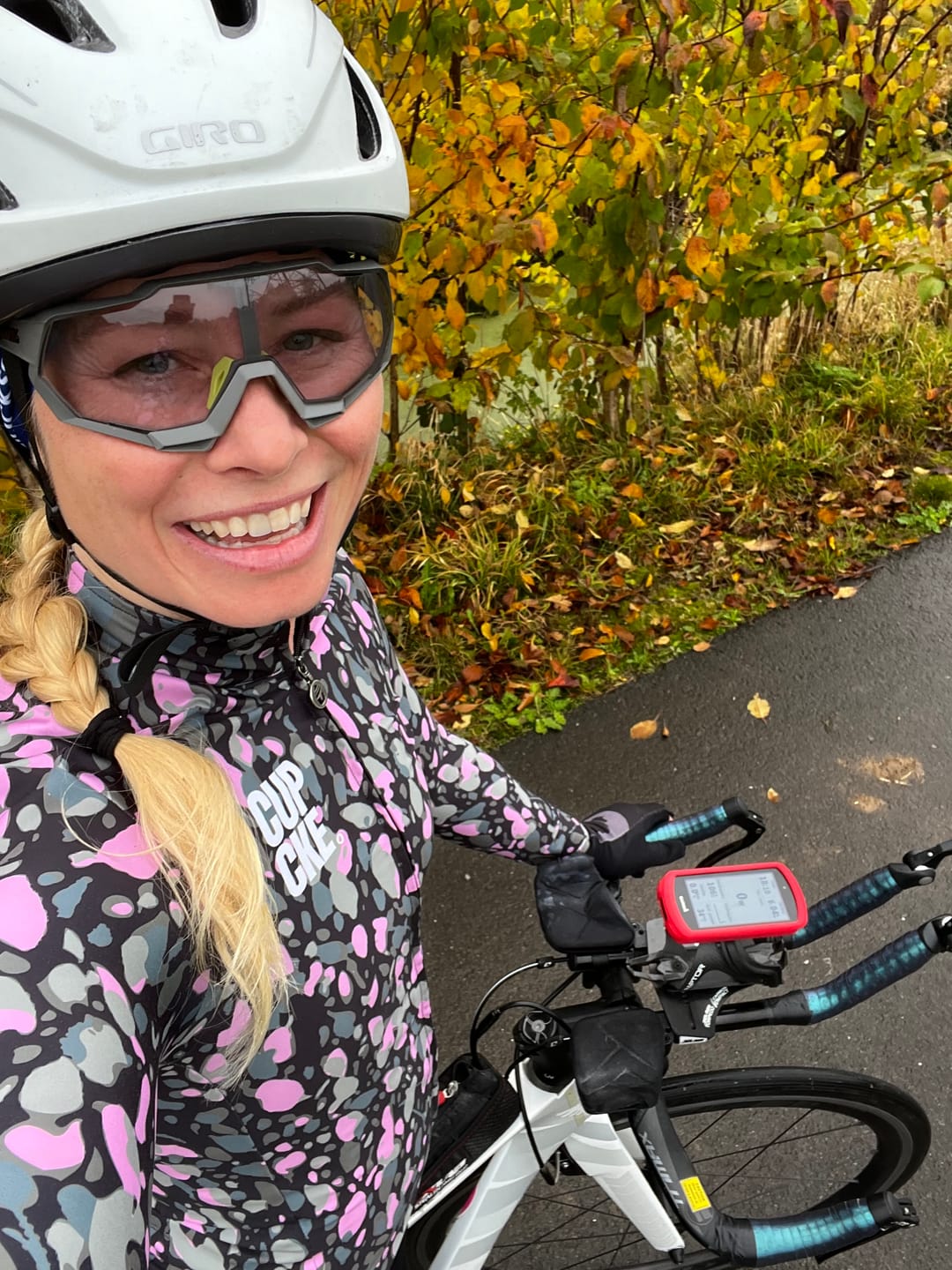 Customer photo review of Womens Indigo Vapour Fleece Jersey
