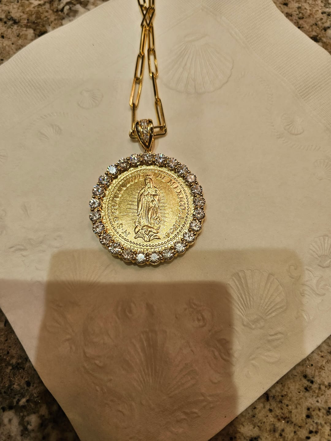 Customer photo review of Customized Jewelry Item