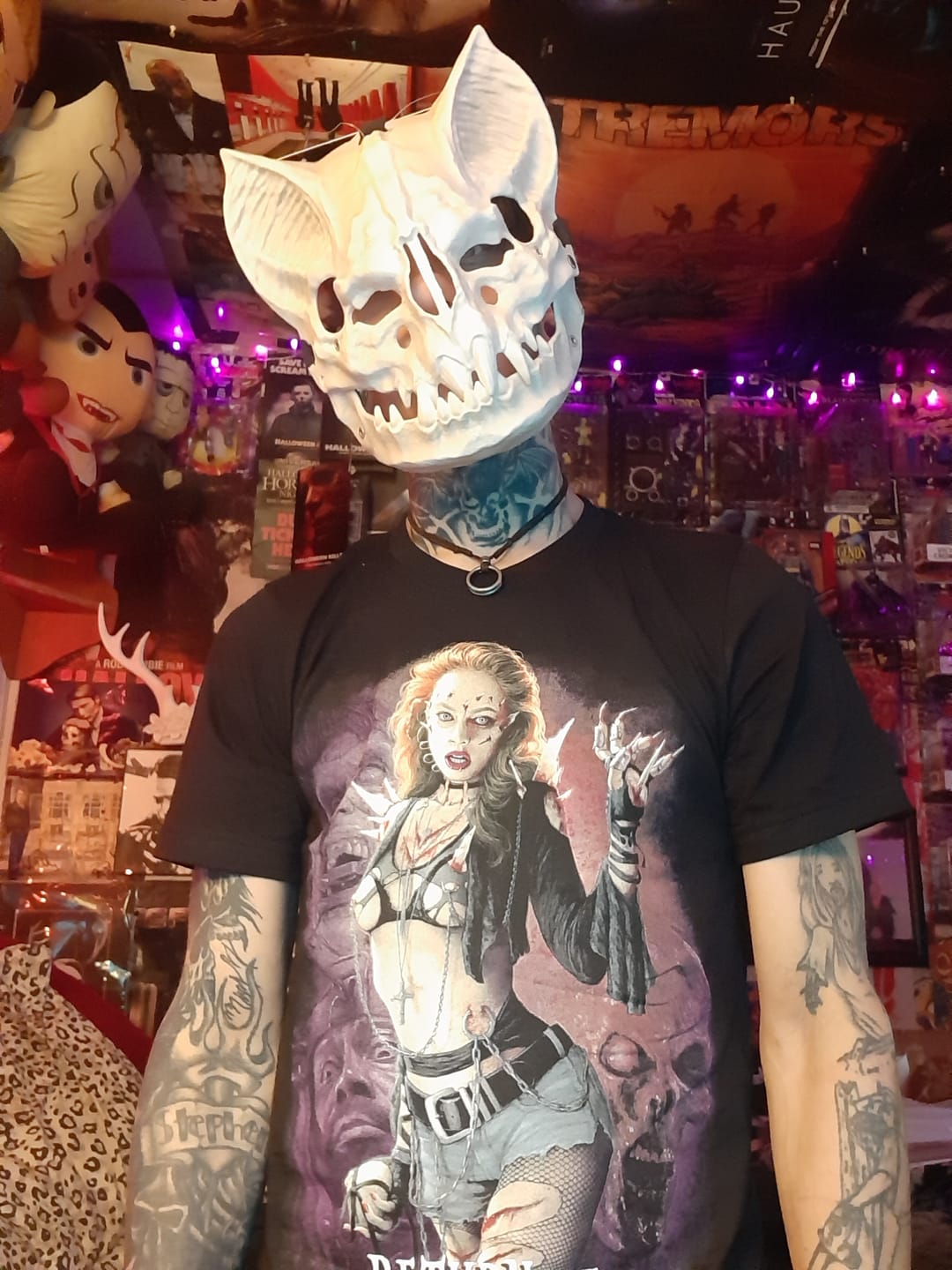 Customer photo review of Return of The Living Dead  3 - Julie's Hunger T-shirt