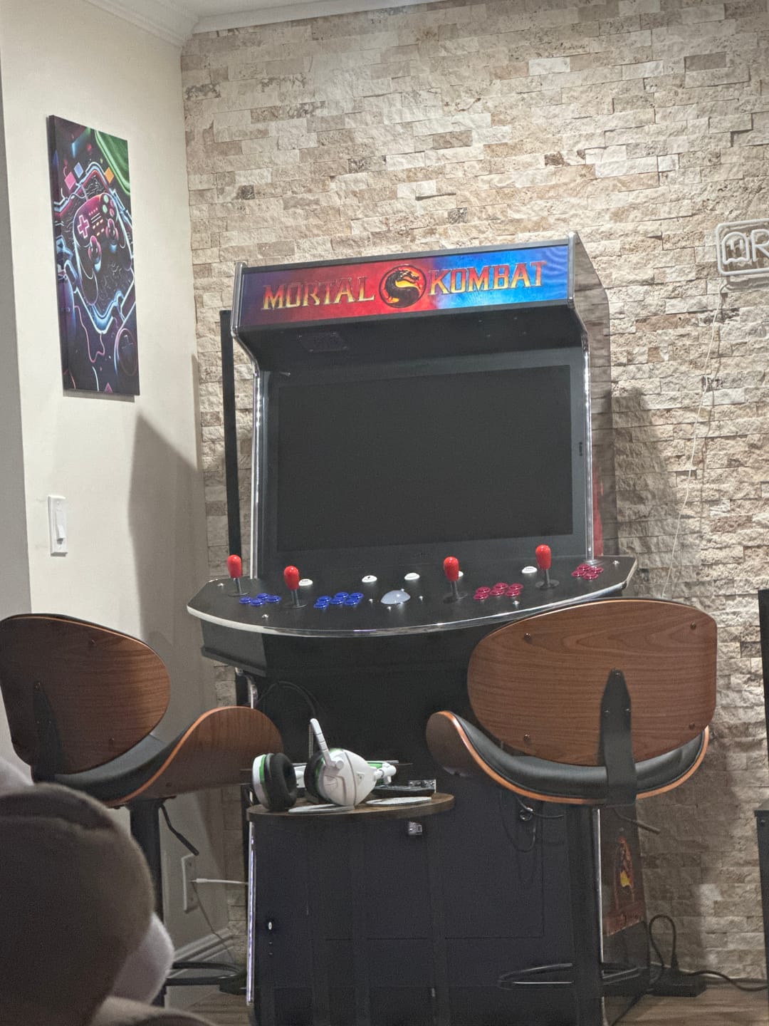 Customer photo review of 4 Player Standup with 2 shooting guns Arcade Machine 4600 Retro Multi Cade Games