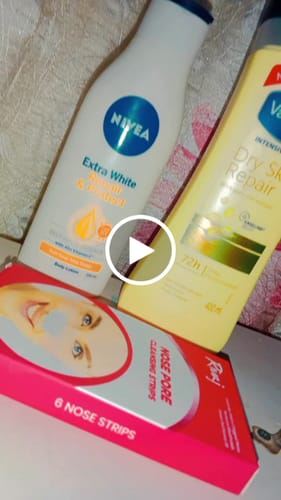 Customer video review of Nivea Extra White Uv Repair & Protect Lotion 200ml