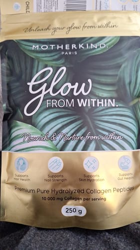 Customer photo review of Glow From Within Collagen Starter Kit