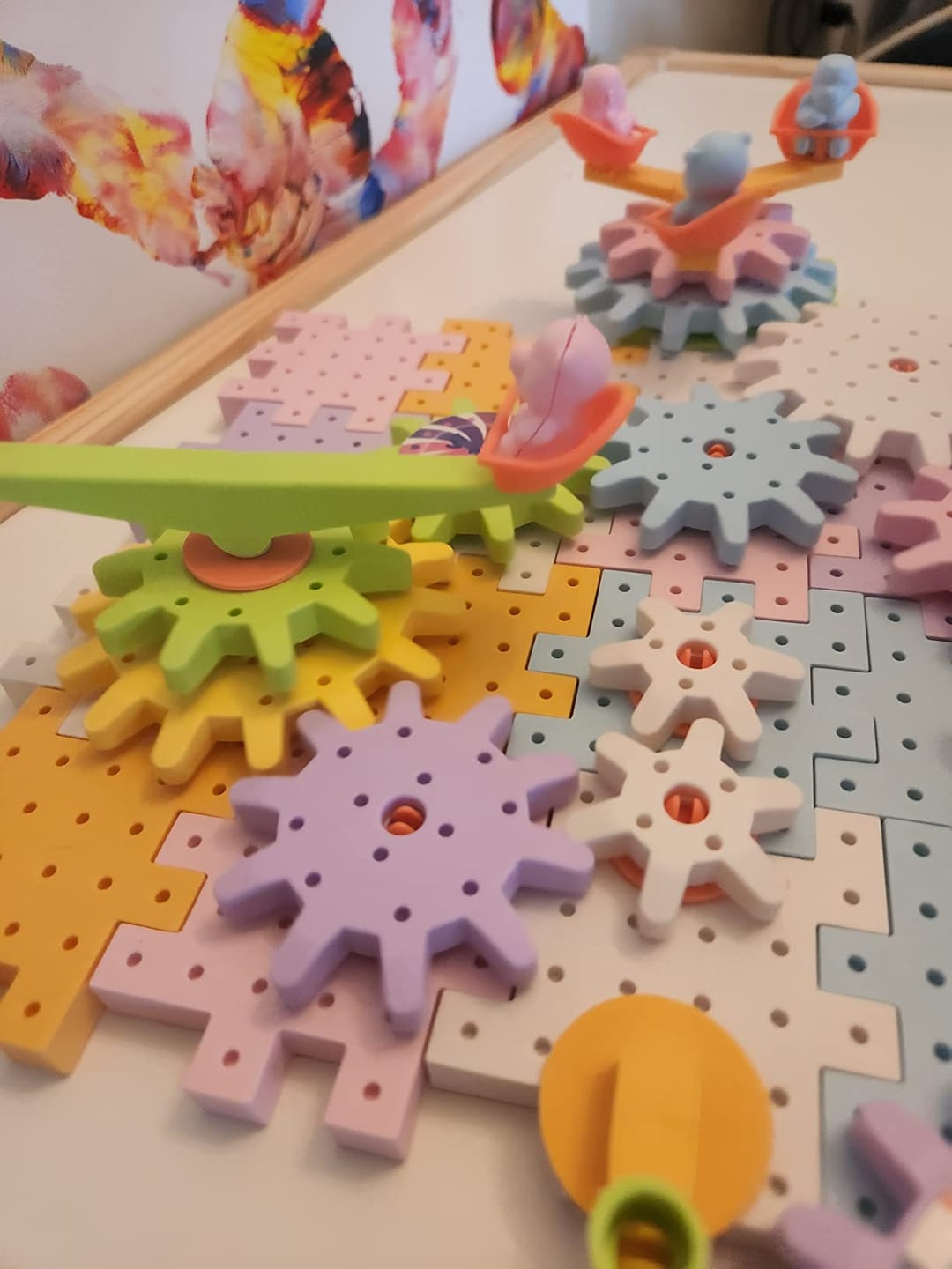 Customer photo review of Set de Briques Ingénieuses et Éducatives pour Enfants