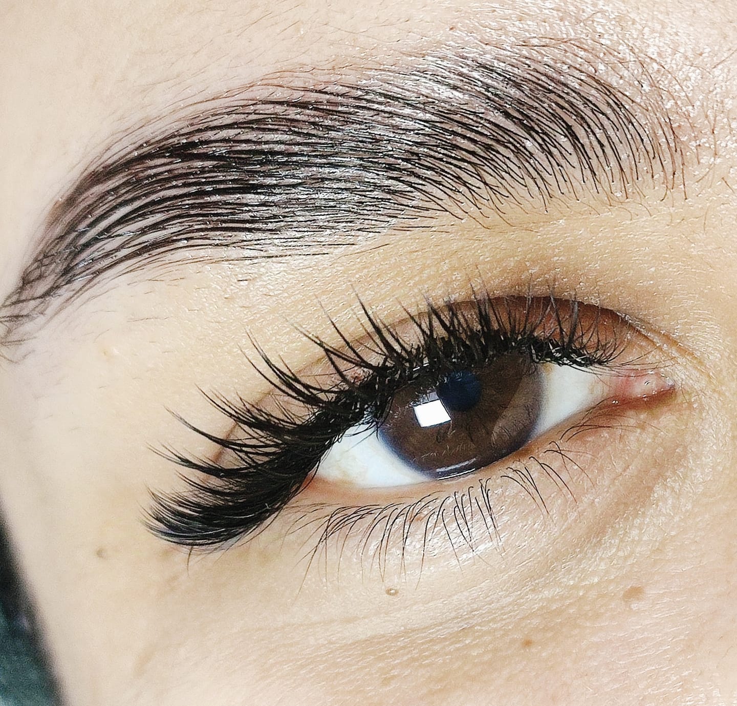 Customer photo review of Mixed Classic Lashes