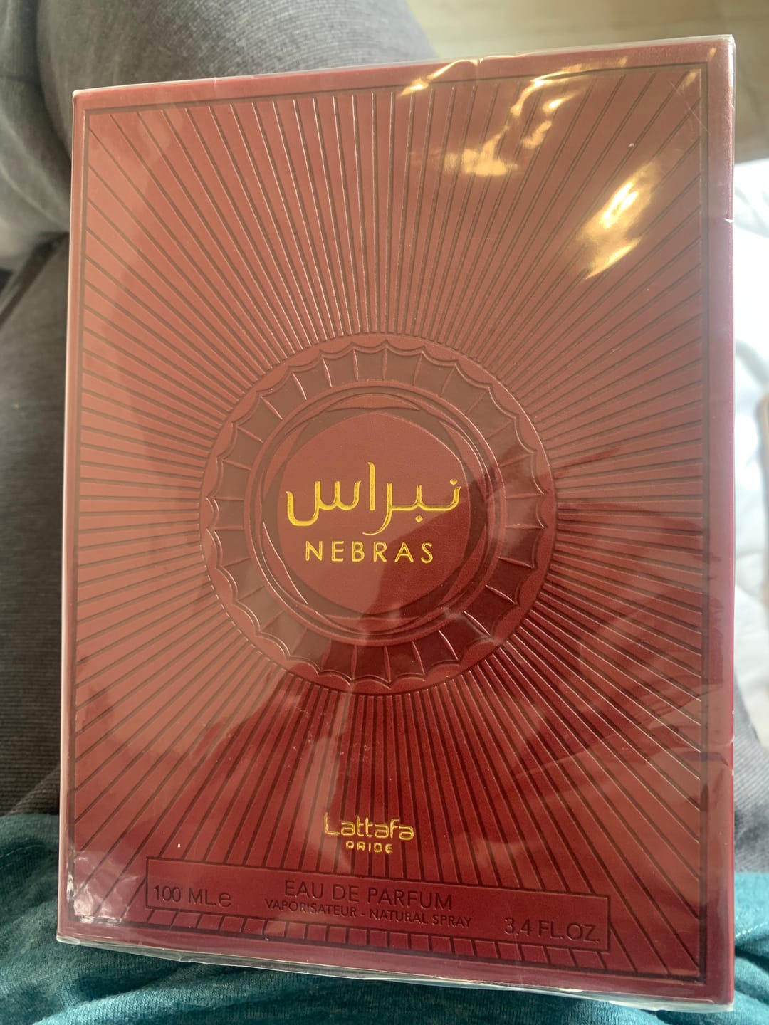 Customer photo review of Nebras Lattafa Perfumes EDP 100ml