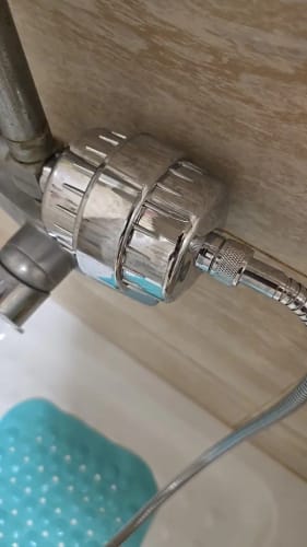 Customer photo review of Tubo™ Shower filter