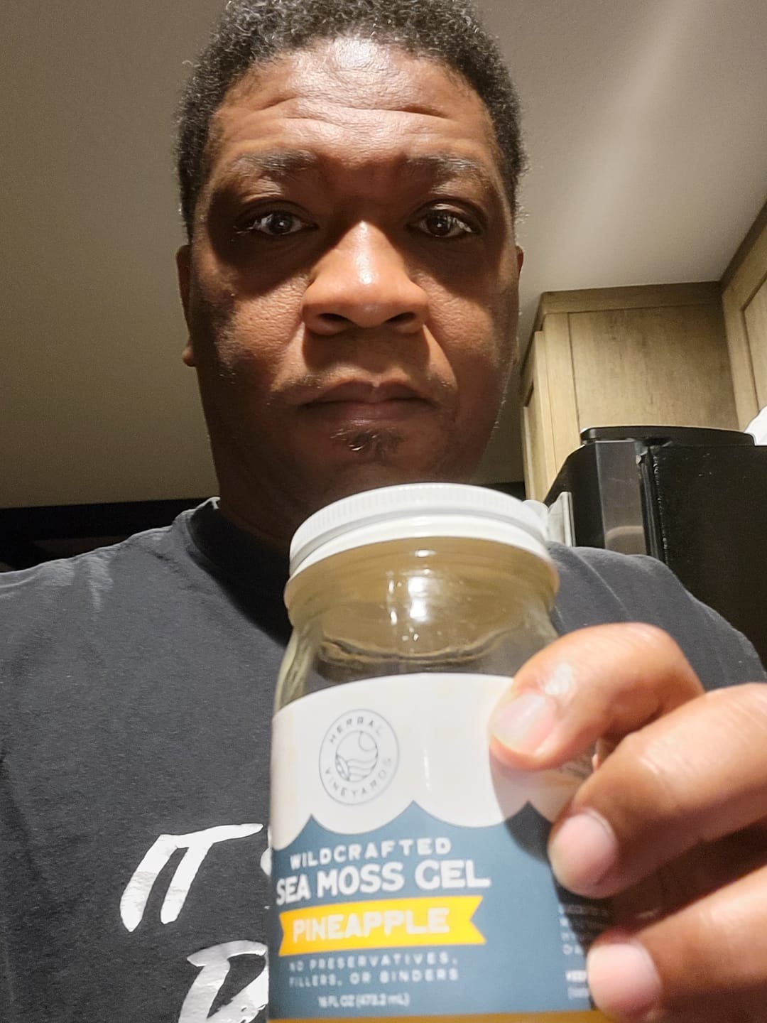 Customer photo review of EXCLUSIVE PINEAPPLE SEA MOSS GEL