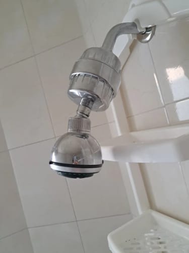 Customer photo review of Tubo™ Shower filter