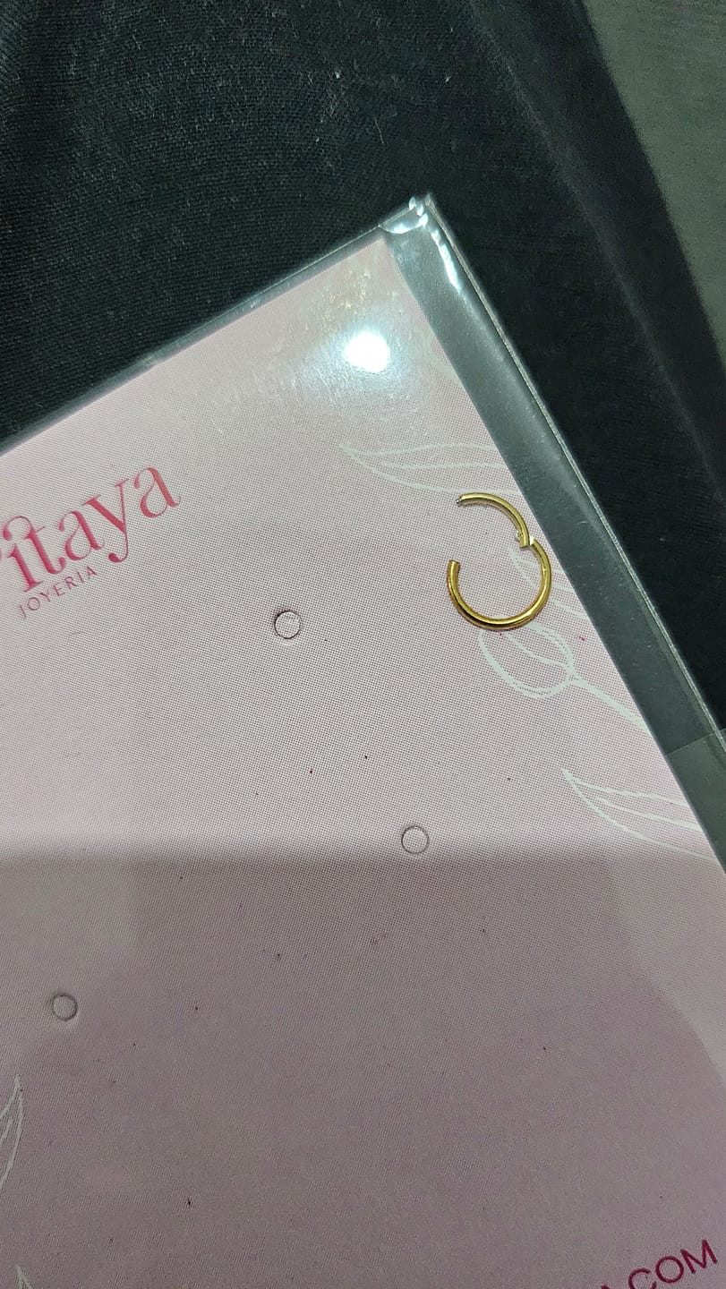 Customer photo review of Piercing Circular Clicker