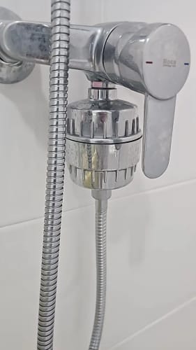 Customer photo review of Tubo™ Shower filter