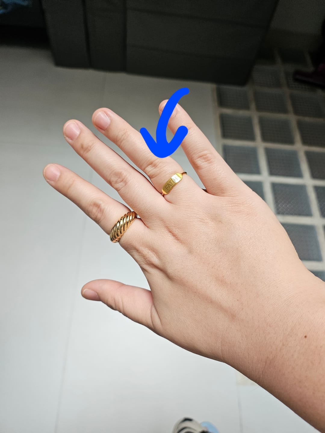 Customer photo review of Mantra Ring