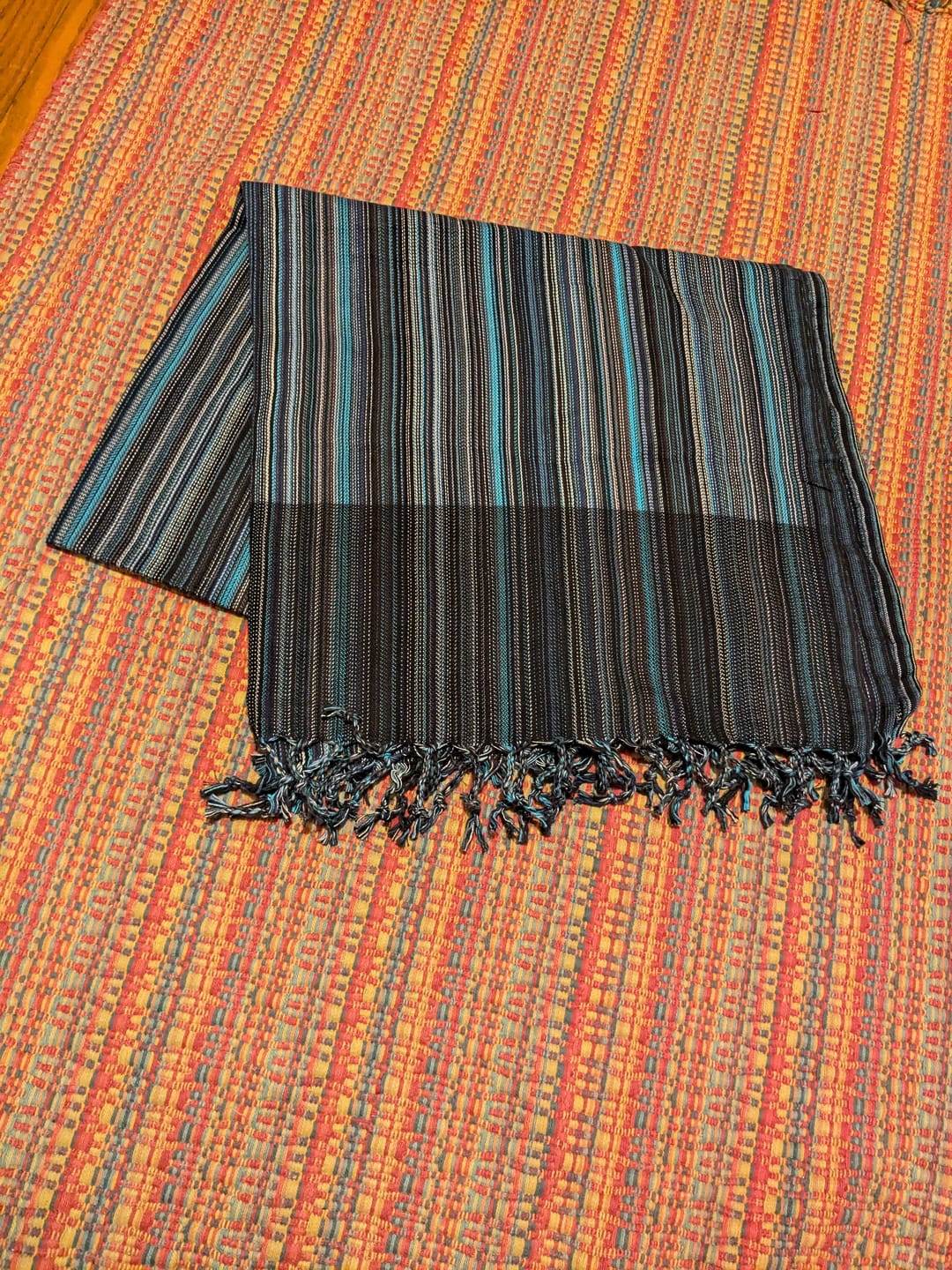 Customer photo review of NEW! Organic Cotton Turkish Towel Multi