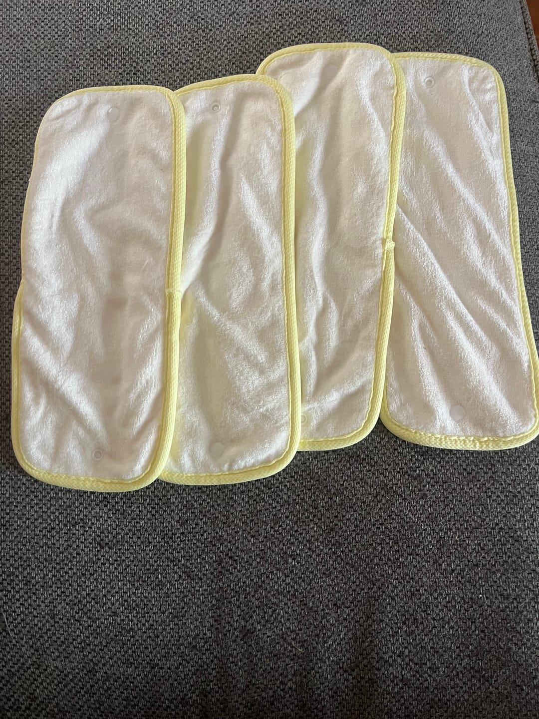 Customer photo review of 4-Layer Bamboo Viscose Cloth Diaper Insert