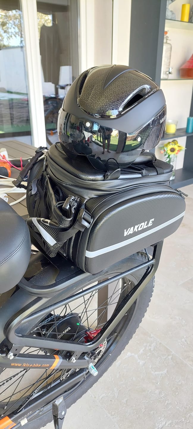 Customer photo review of Bike Accessories Combo