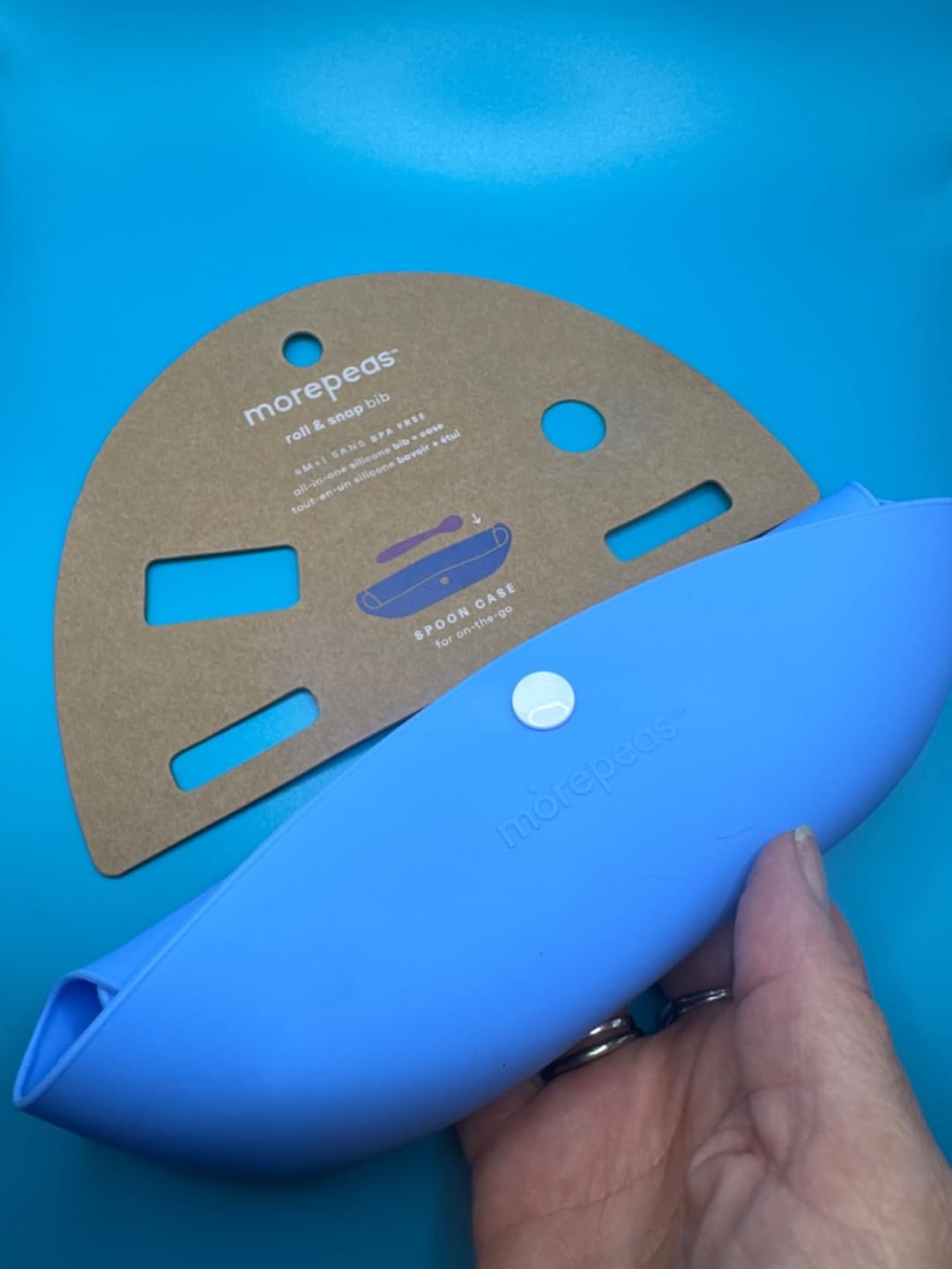 Customer photo review of Roll & Snap Bib