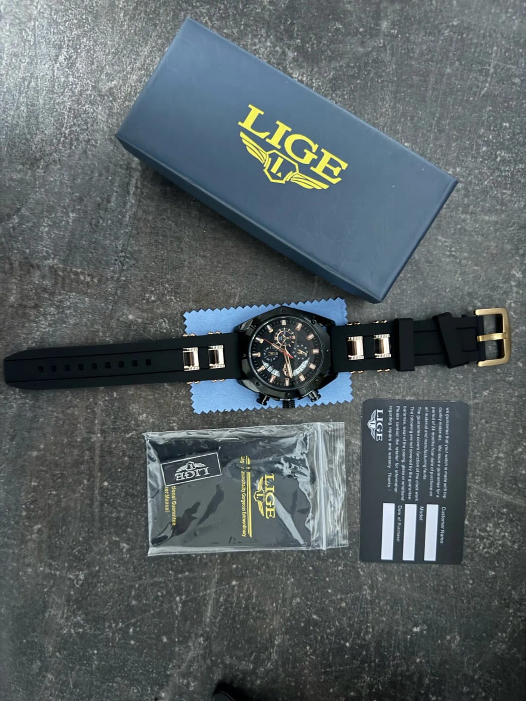 Customer photo review of Pegasus Quartz Watch