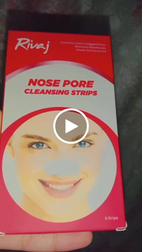 Customer video review of Rivaj Nose Pore Cleansing Strips