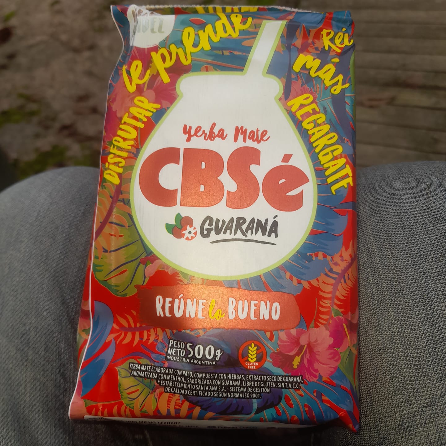 Customer photo review of Cbsé Energia Guarana - Yerba Maté 0,5 Kg
