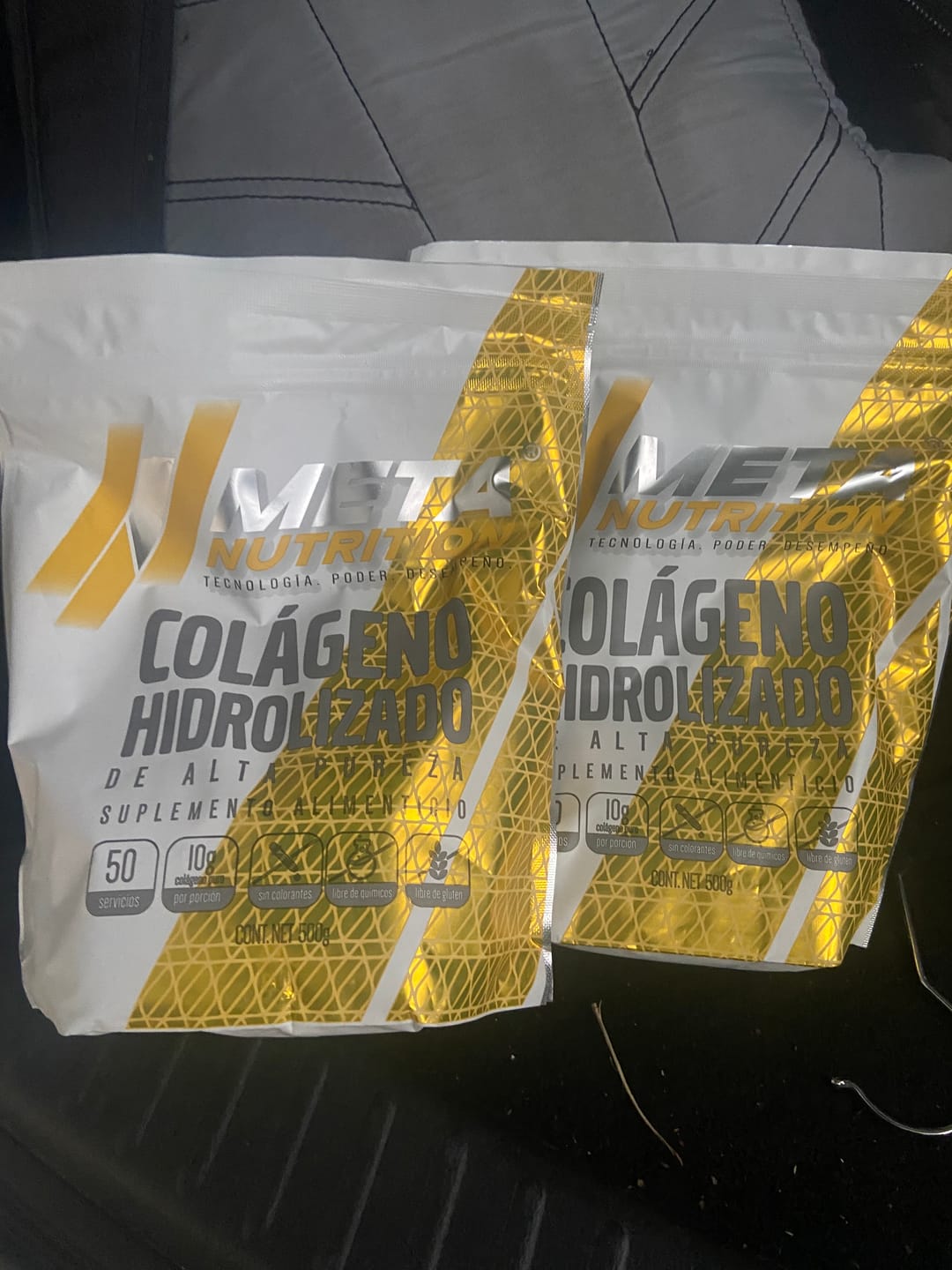 Customer photo review of Colágeno Hidrolizado de Alta Pureza