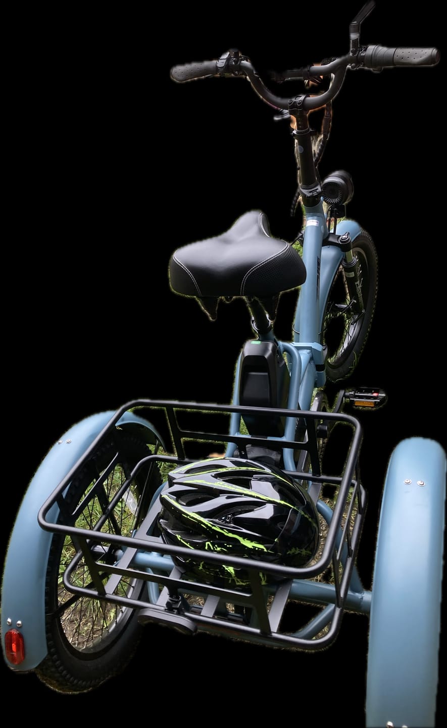 Customer photo review of Front Rack Basket