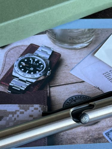 Customer photo review of Tactile Turn X W.O.E. Titanium Pen (Available Now)