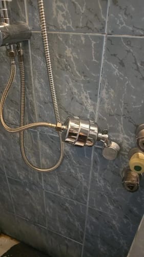 Customer photo review of Tubo™ Shower filter