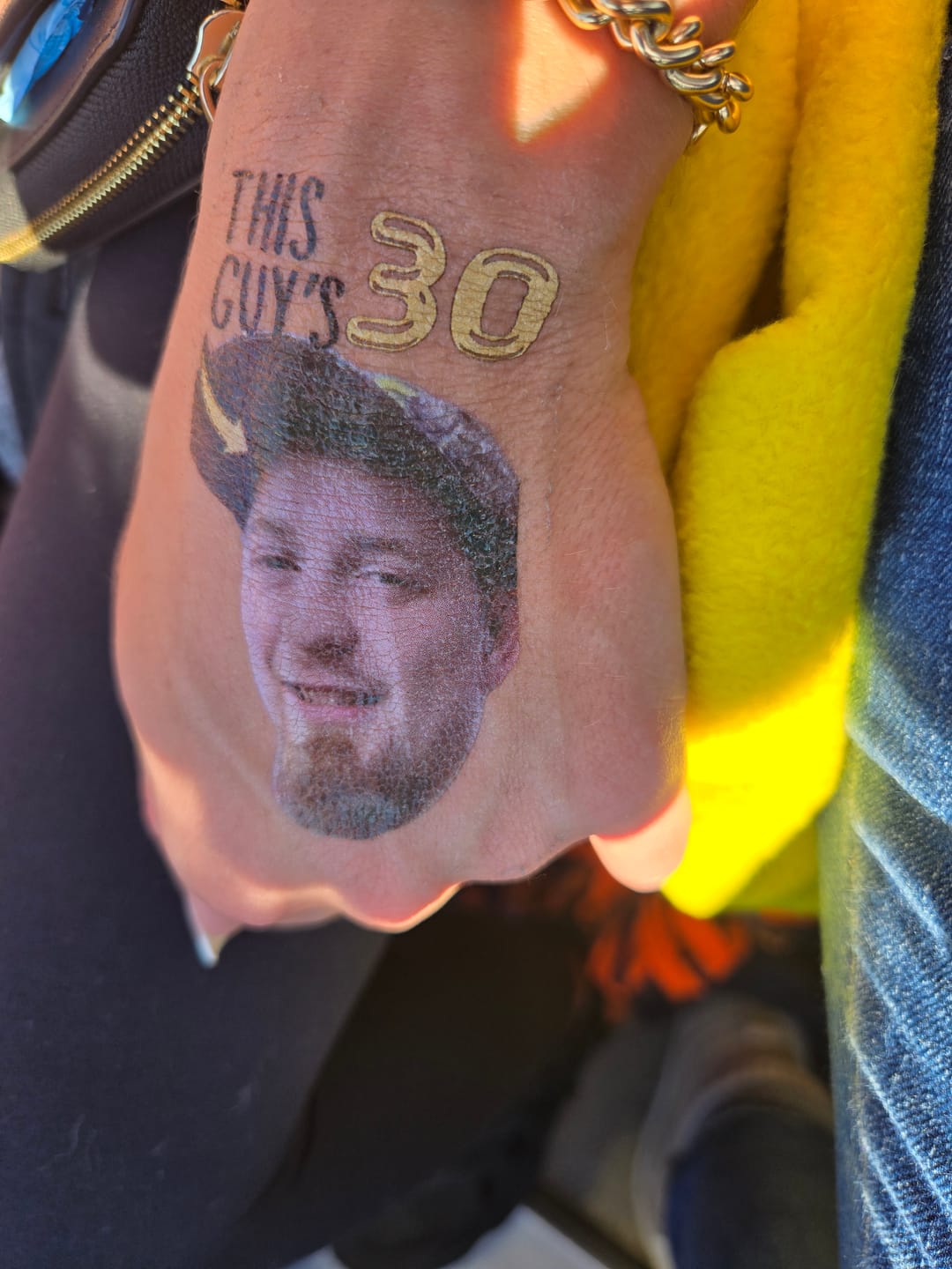 Customer photo review of This Guy's Birthday!