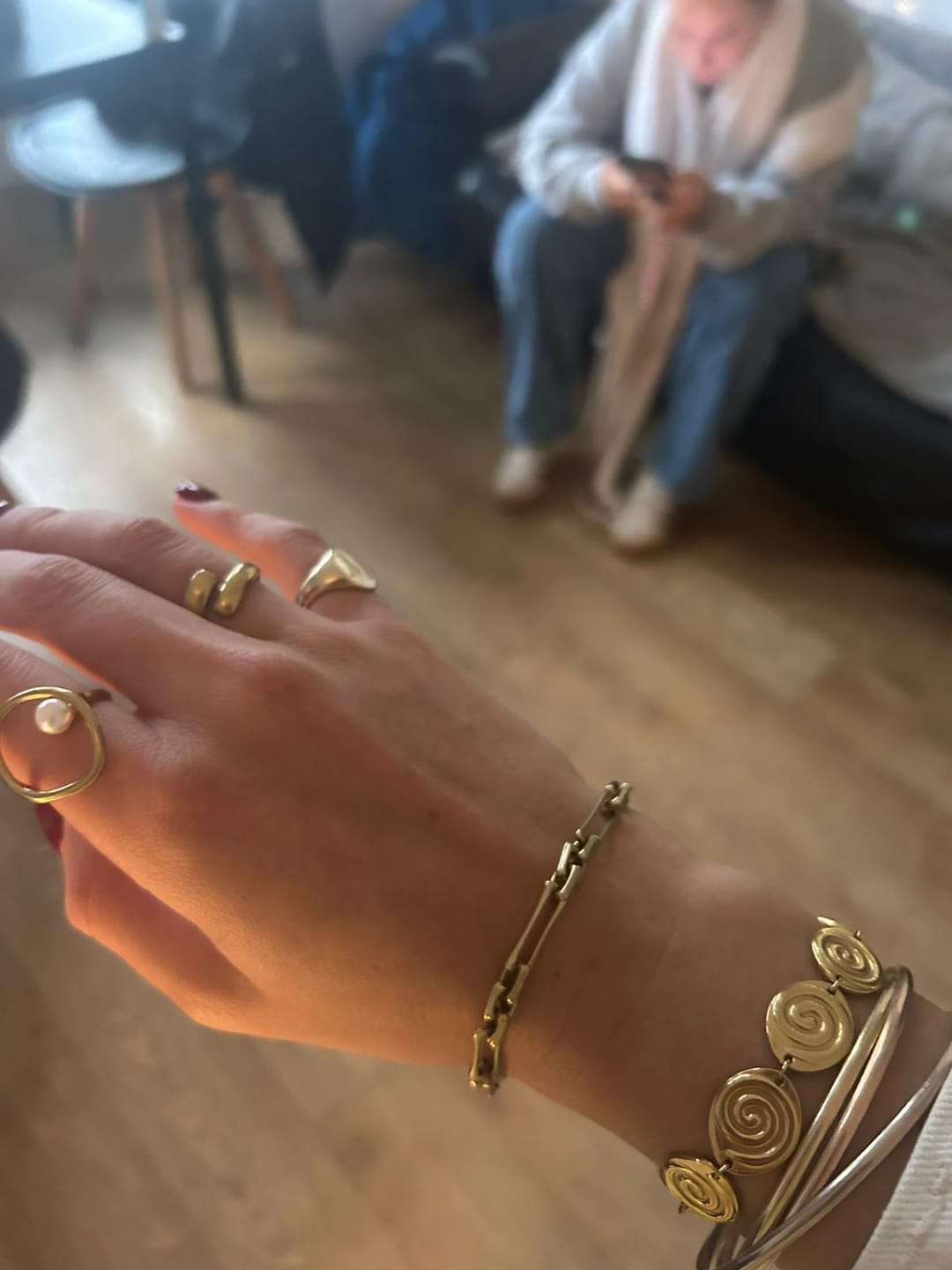 Customer photo review of The Lovers Chain Bracelet