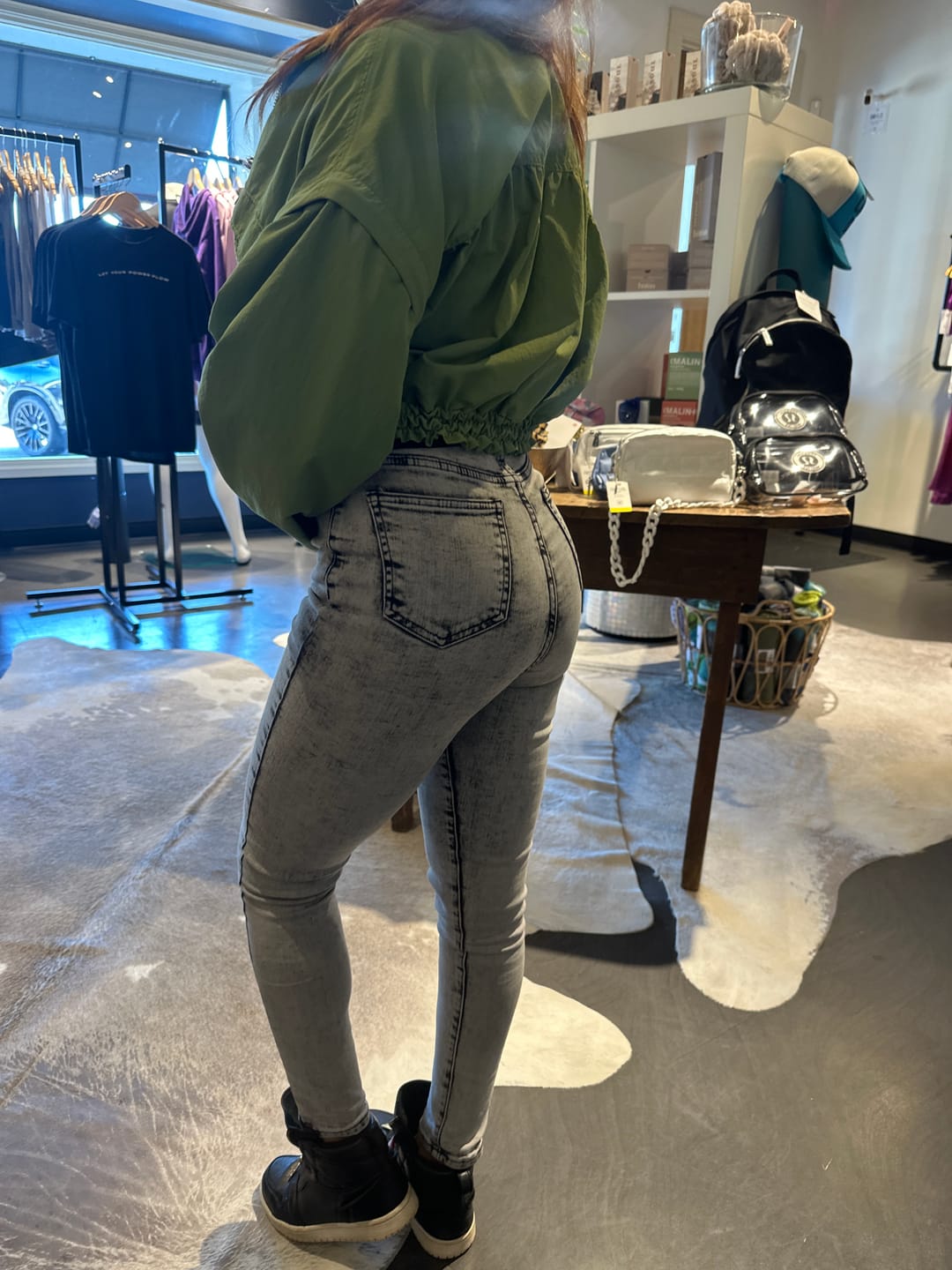 Customer photo review of Ethos High-Rise Skinny Jean  #FlatteringFit