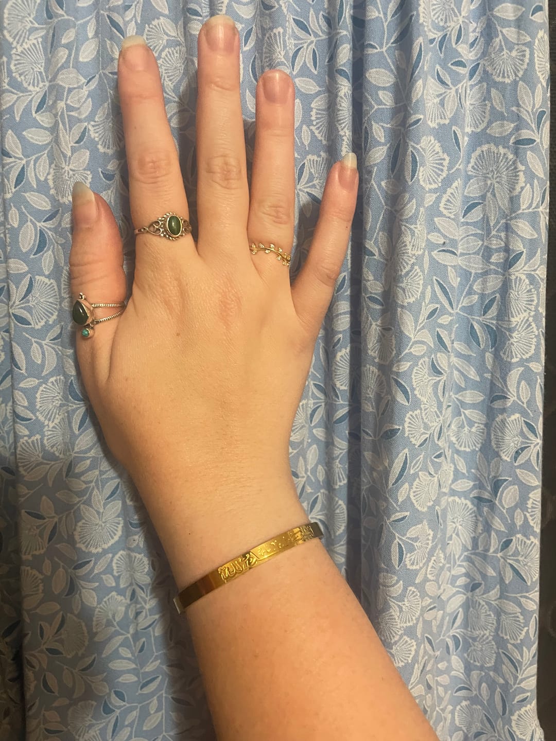 Customer photo review of Arabic Alhamdulillah Cuff V2