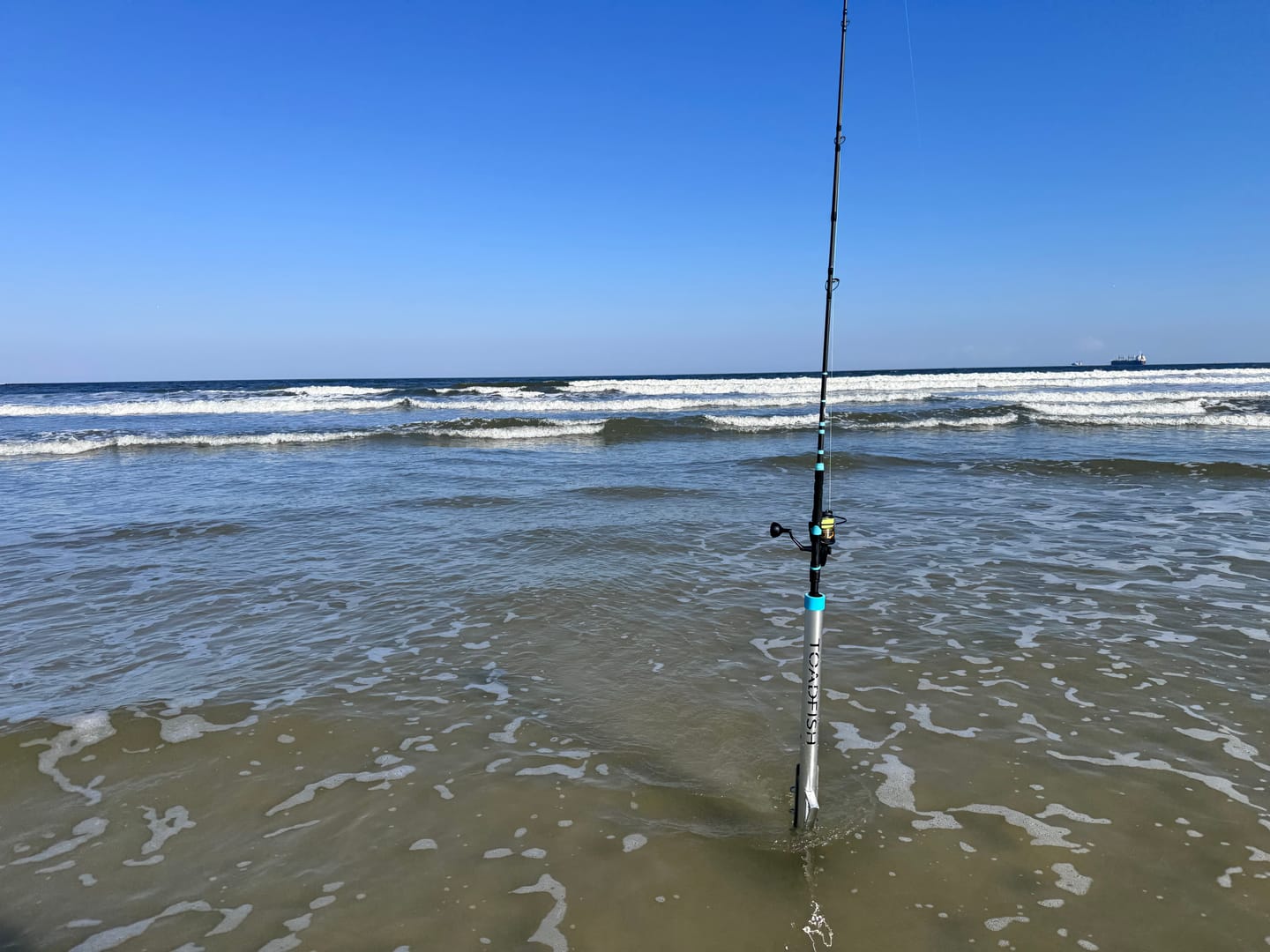 Customer photo review of Travel Surf Rod