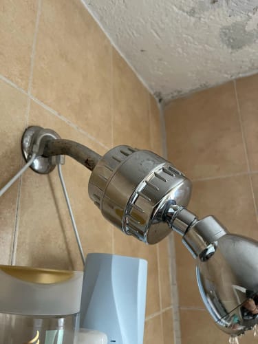 Customer photo review of Tubo™ Shower filter