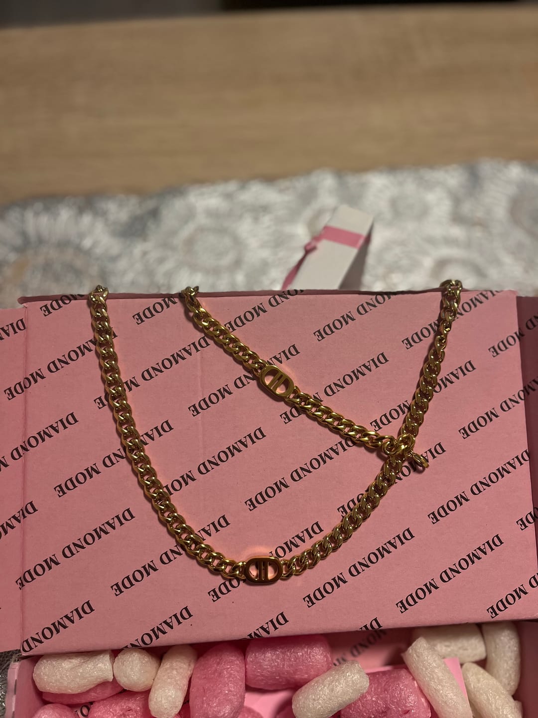 Customer photo review of Prestige Armband | 18K vergoldet