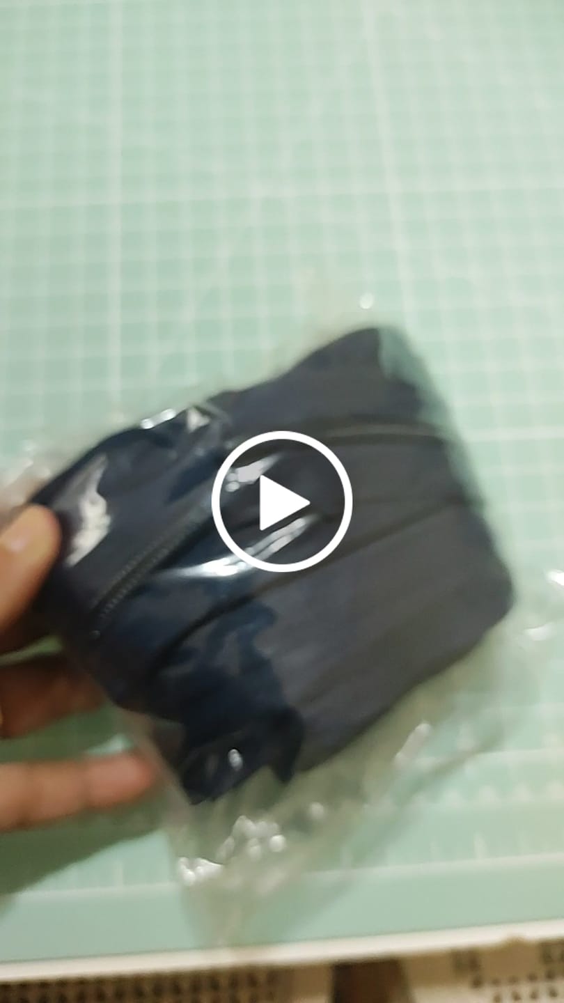Customer video review of ZIPER Nº6 POLIESTER COR MARINHO 10 METROS