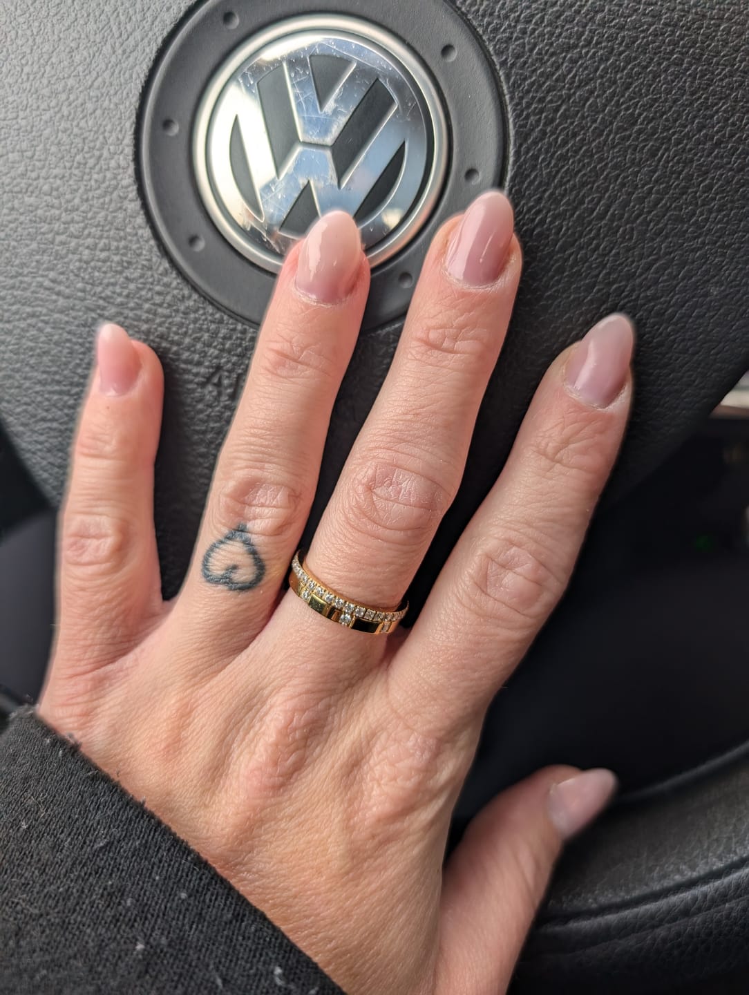 Customer photo review of Shine Ring | 18K vergoldet