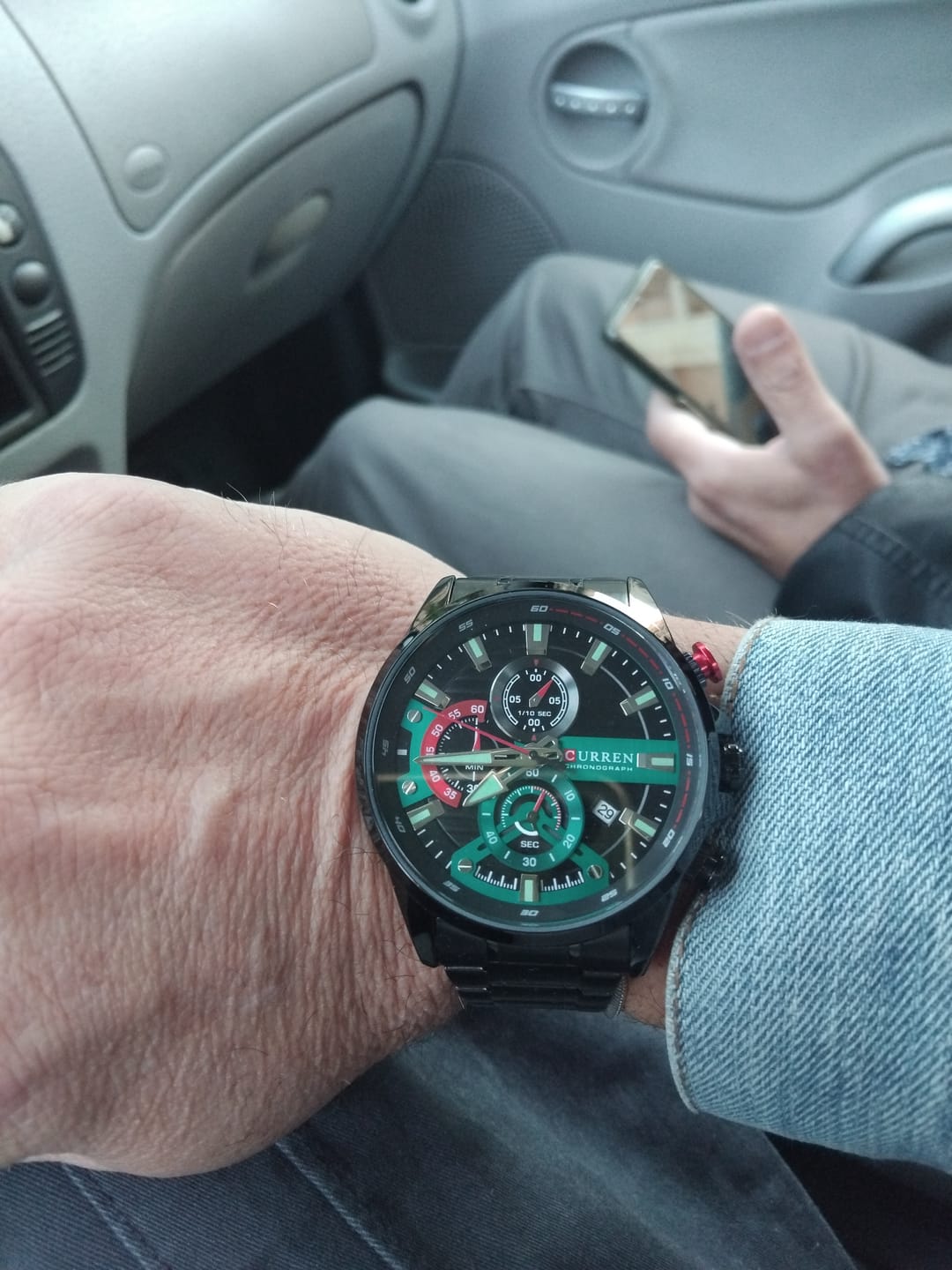 Customer photo review of Curren Ambasator® orologio uomo acciaio
